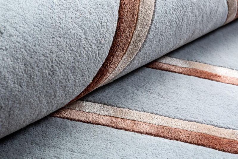 Индийский ковер из шерсти, арт-шёлка и хлопка Carpet «GEOMETRIC» G6-COLOR1 245 x 345 см фото 5
