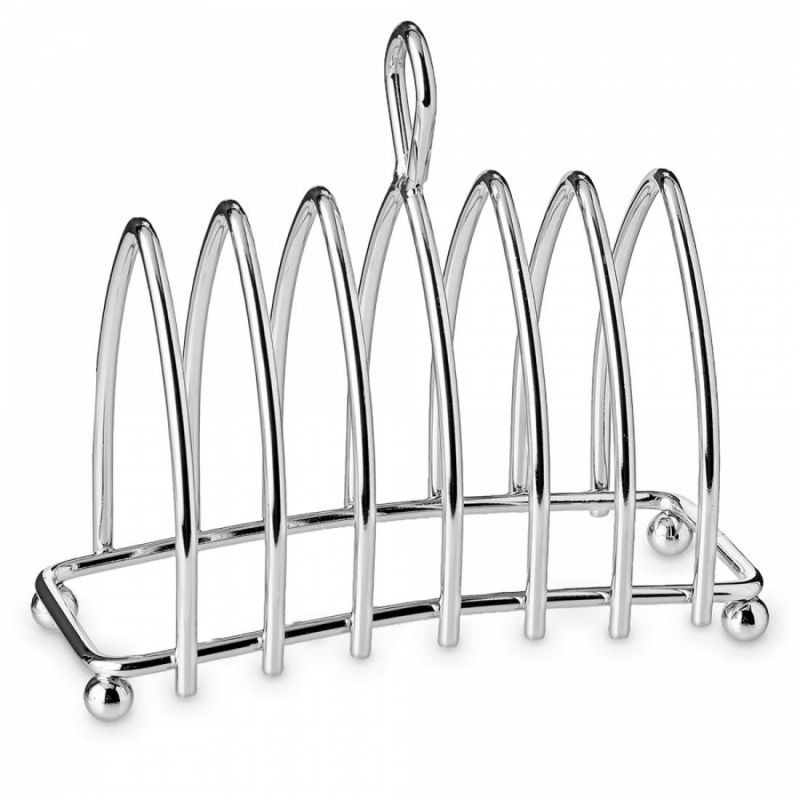 Подставка для тостов на 6 ломтиков Kitchen Craft Professional стального цвета BD-3143629 фото 1