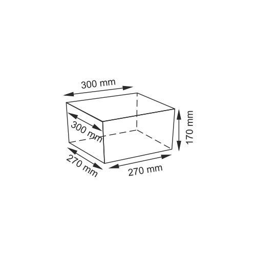 Плетеная корзина WasserKRAFT Alme WB-150-M фото 3