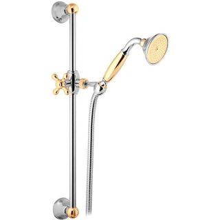 Душевой гарнитур Webert Shower Set AC0384017, хром/золото глянцевое