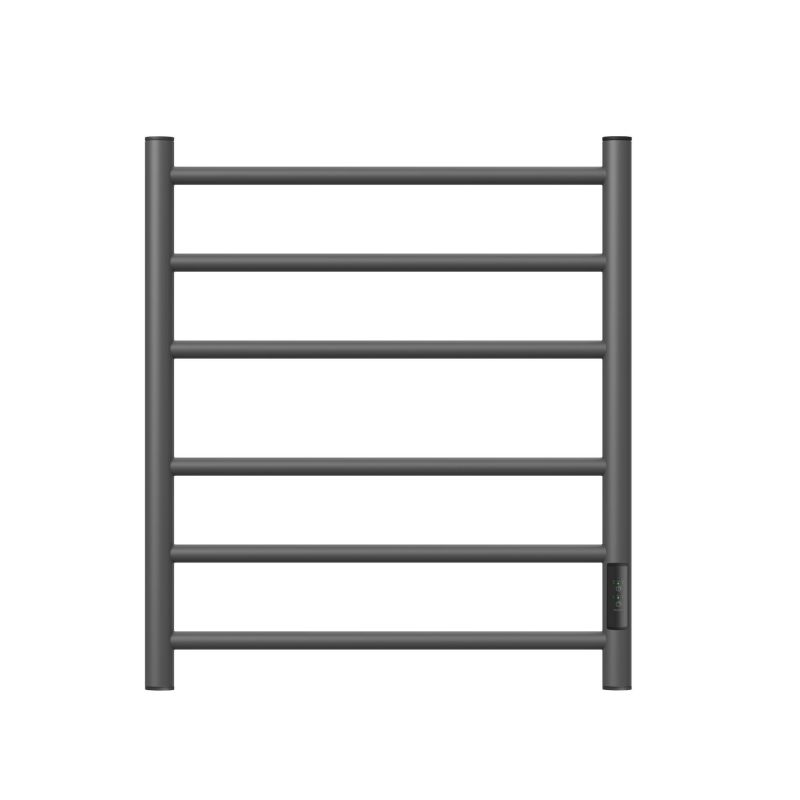 Полотенцесушитель электрический Point Аврора PN10856GR 50x60 см, графит премиум фото 1