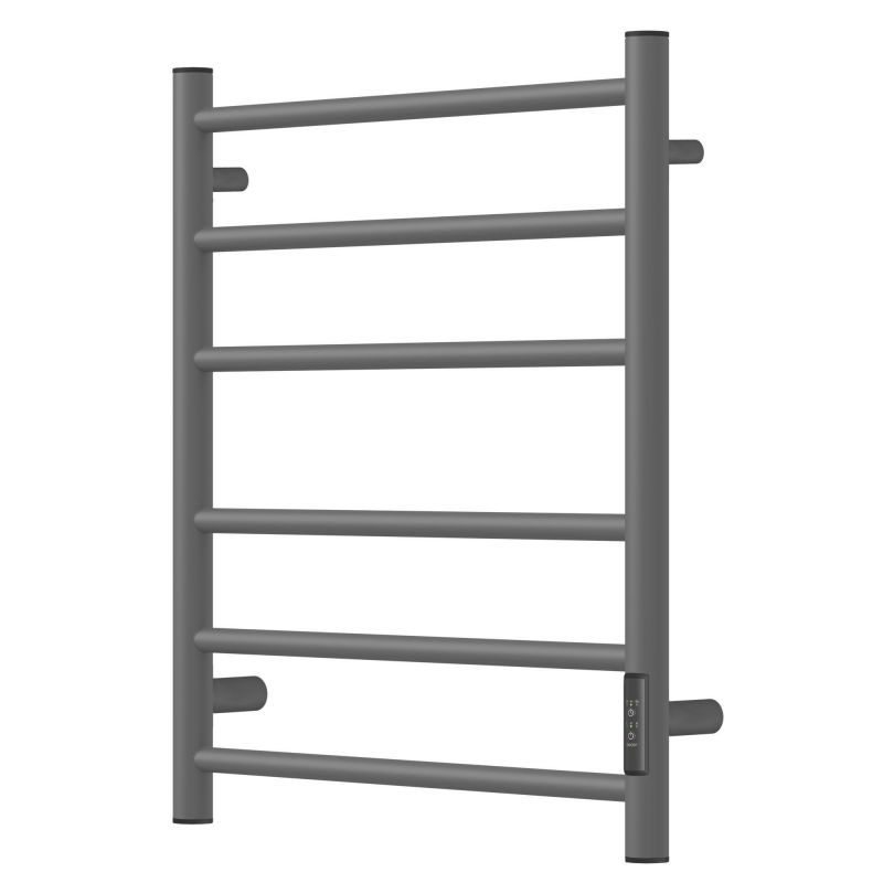 Полотенцесушитель электрический Point Аврора PN10856GR 50x60 см, графит премиум фото 3