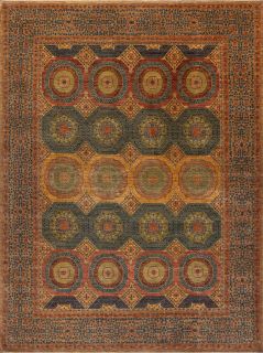 Пакистанский ковер из шерсти Carpet «MAMELUK» 233243-GLD-BRN 390 x 509 см