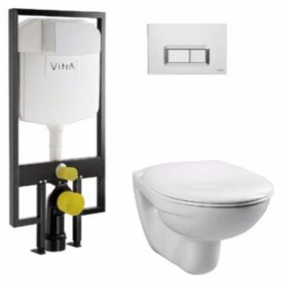 Унитаз подвесной с инсталляцией Vitra Normus 9773B003-7200