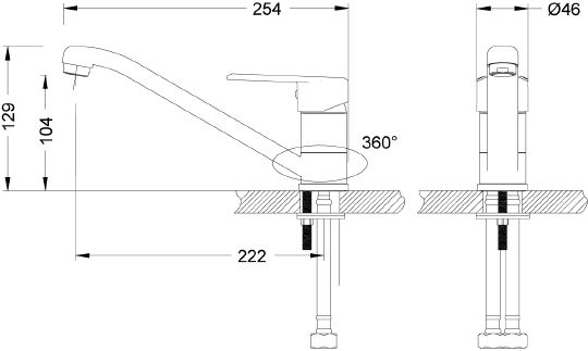 Смеситель Lemark Point LM0304C фото 3