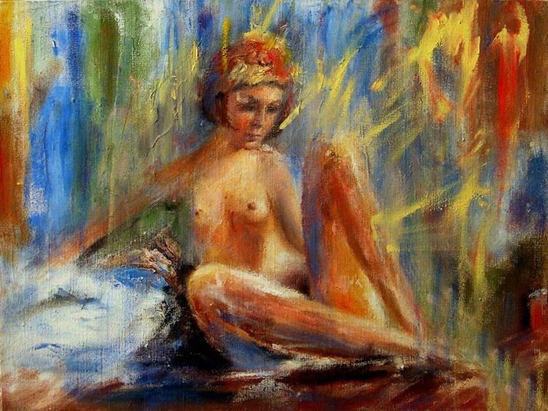 Картина "Лесная фея" Григорий Жадько