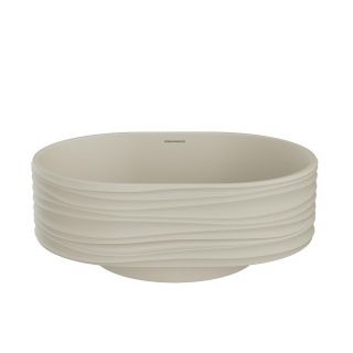 Раковина накладная Kerama Marazzi Artbasin Sabbia 50 SA.wb.50\SAN, 53 см, песочная матовая