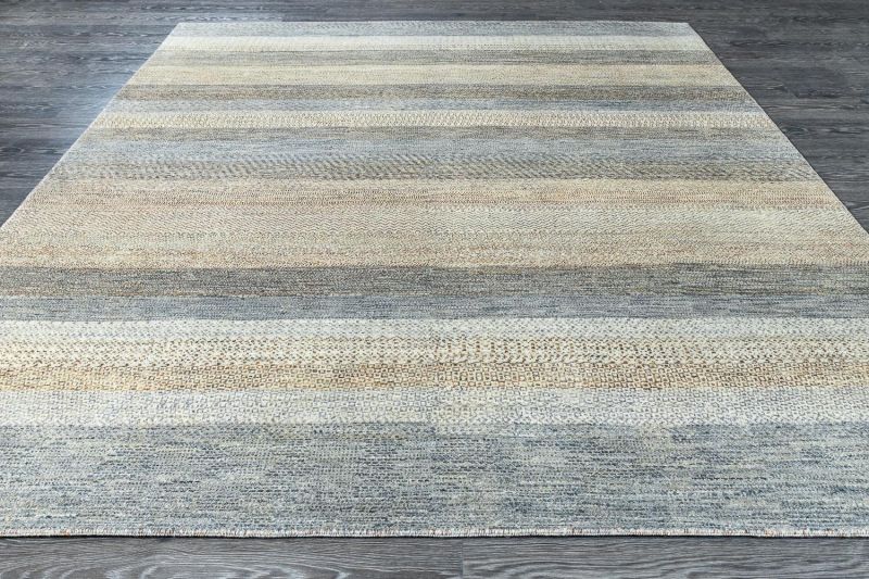 Индийский ковер из шерсти и шёлка Carpet «MALIBU» SPAINISH-GREY 251 x 310 см