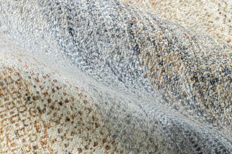 Индийский ковер из шерсти и шёлка Carpet «MALIBU» SPAINISH-GREY 251 x 310 см