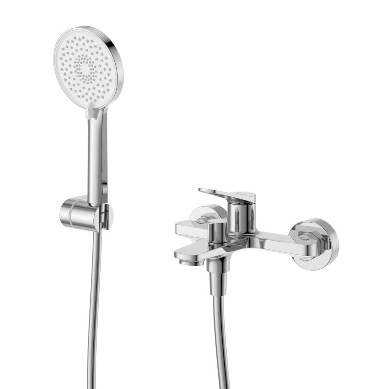 Смеситель для ванны и душа BelBagno UNIQUE-VASM-CRM Хром фото 1