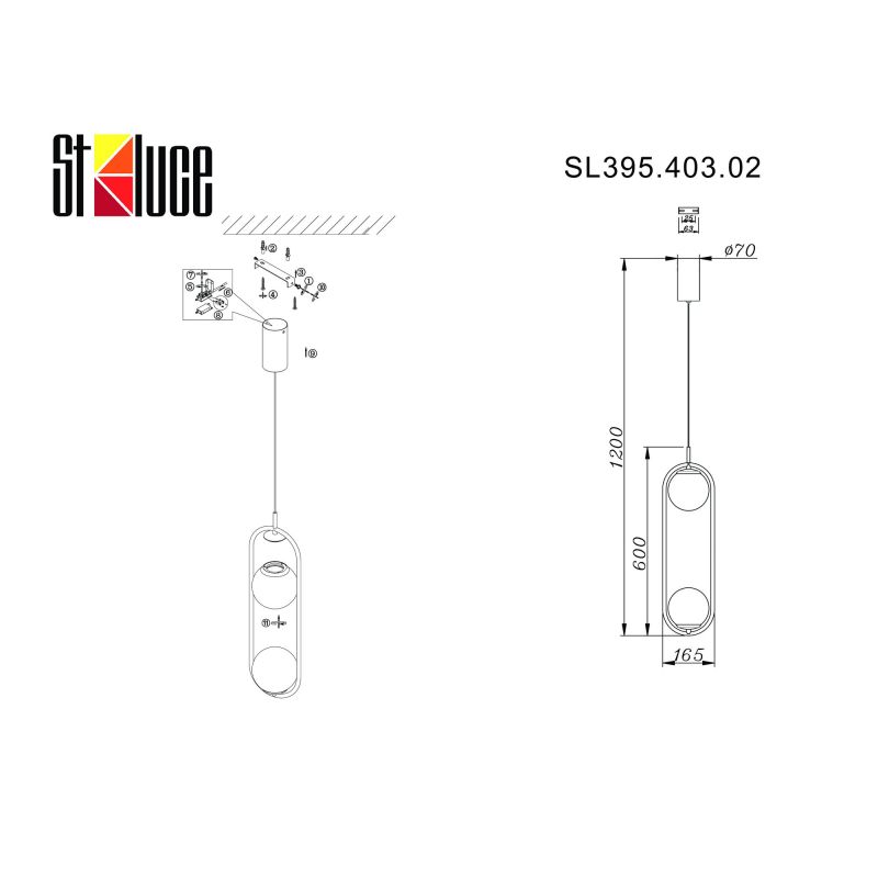 Подвес ST Luce DONOLO SL395.403.02 фото 7