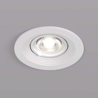 Встраиваемый светильник Denkirs IP 20, 10 Вт, GU5.3, LED, белый, пластик DK3029-WH