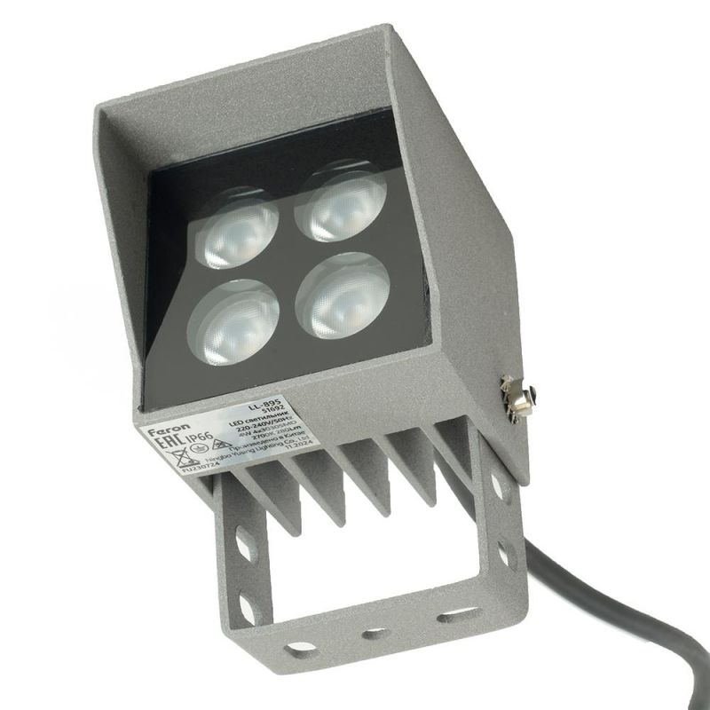 Светодиодный светильник ландшафтно-архитектурный Feron LL-895  AC220-240 4W 2700K IP66 51692 фото 8