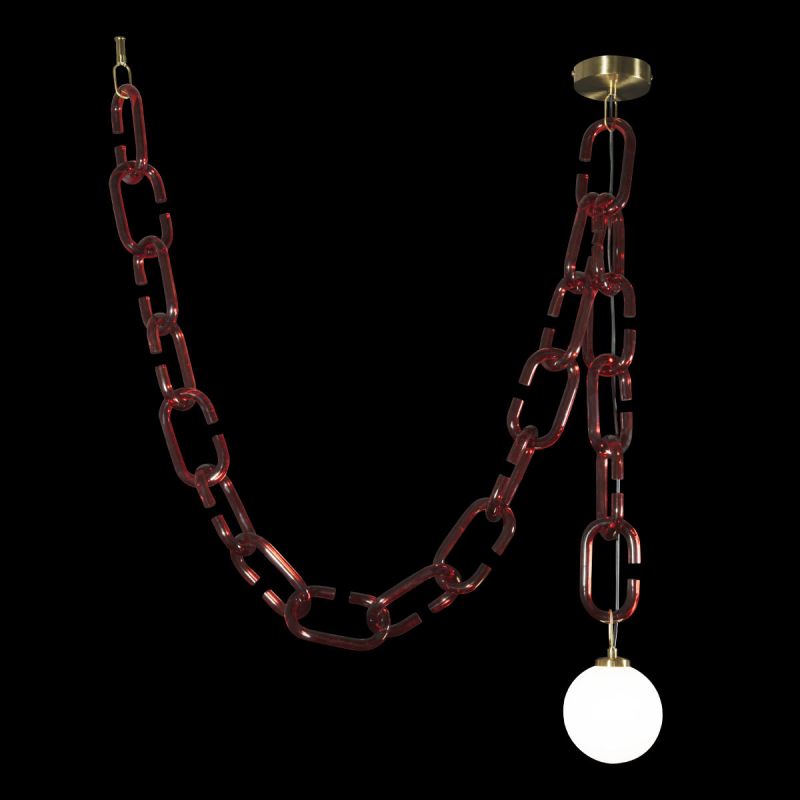 Подвесной светильник Loft It (Light for You) Chain 10128C Red фото 2