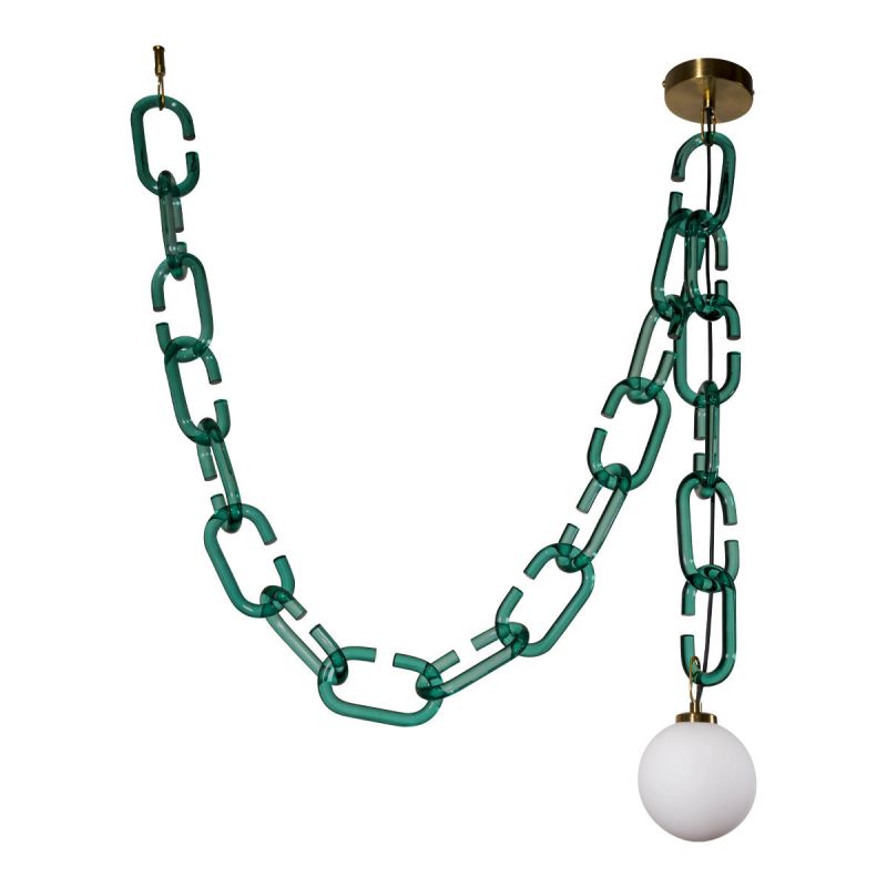 Подвесной светильник Loft It (Light for You) Chain 10128C Green