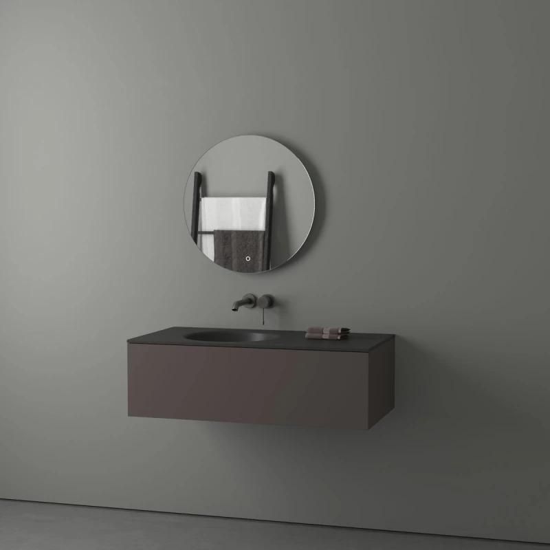 Зеркало для ванной EVOFORM Ledshine BY 2643, с LED-подсветкой и сенсорным выключателем Ø60см фото 5