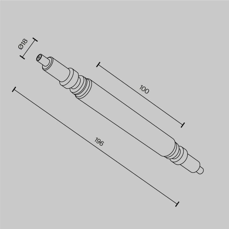 Аксессуар Maytoni Accessories for system Axity CA004RC-B фото 6