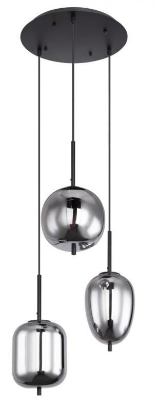 Светильник подвесной Globo Lighting Blacky 15345-3