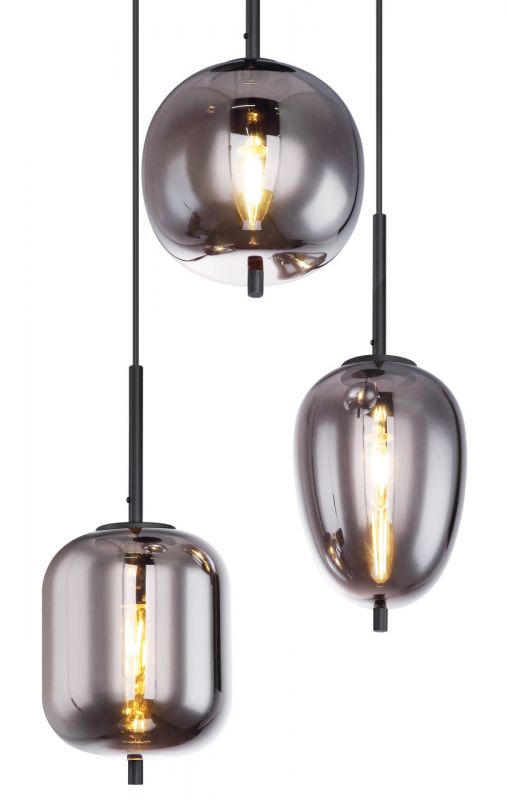 Светильник подвесной Globo Lighting Blacky 15345-3 фото 4