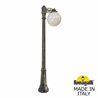 Садовый светильник-столб FUMAGALLI GLOBE 300 бронза, бежевый G30.156.S10.BYF1R
