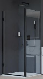 Душевой уголок RGW Hotel HO-045B (HO-011B + Z-050-2B + O-204B) (Прозрачное, 700x1100)