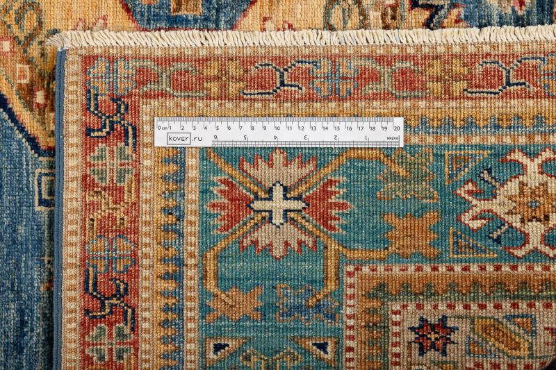 Пакистанский ковер из шерсти Carpet «KAZAK ROYAL» 227900-GREY-GREY 168 x 239 см