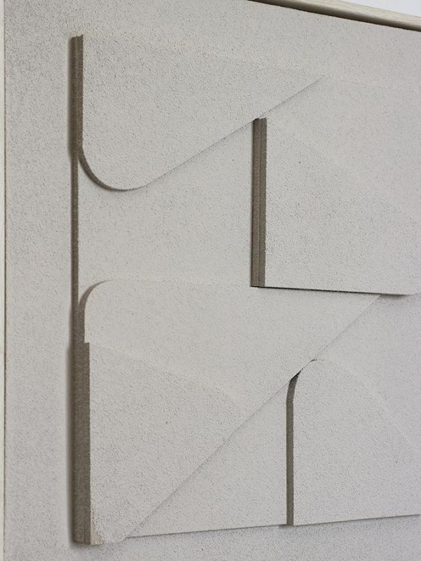 Панно декоративное Bergenson Bjorn с эффектом 3d minimalism triangle, 40х40 см фото 5