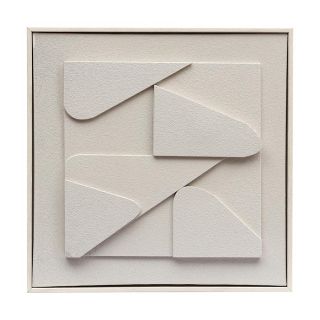 Панно декоративное Bergenson Bjorn с эффектом 3d minimalism triangle, 40х40 см