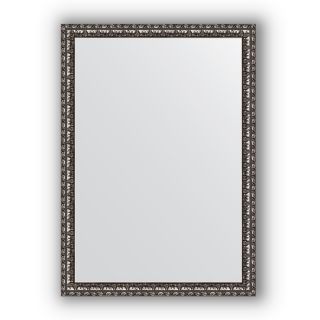 Зеркало в багетной раме 50х70 Evoform DEFENITE BY 0788 черненое серебро