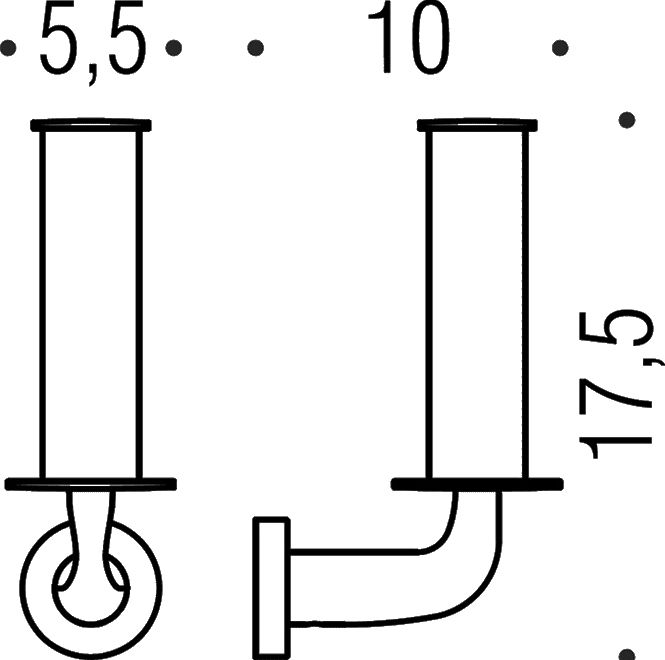 Держатель для запасных рулонов Colombo Design Basic В2790