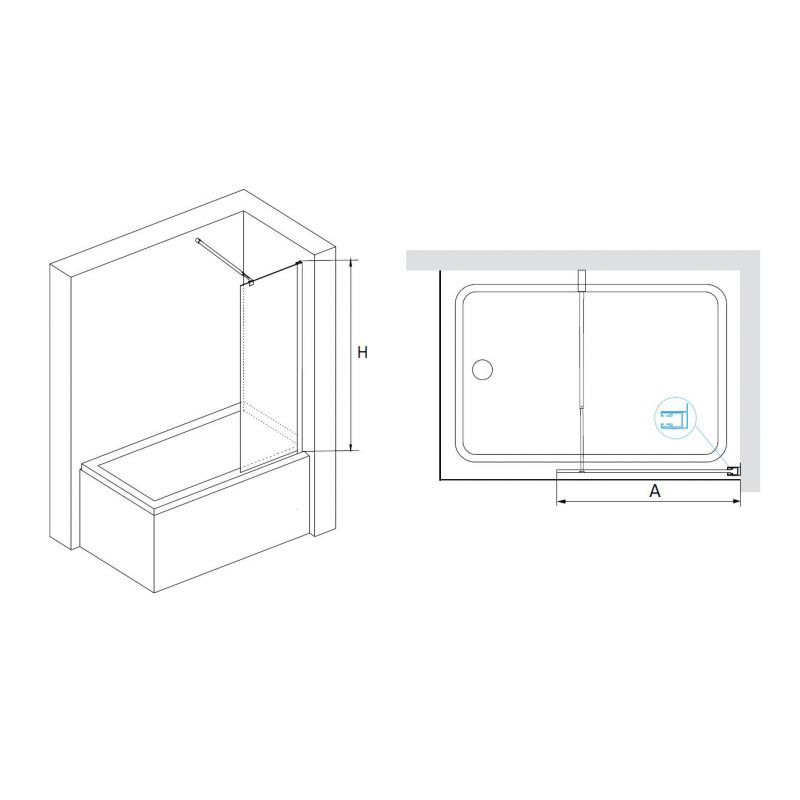 Ограждение на ванну RGW Screens SC-052 35115207-11 70 см фото 4