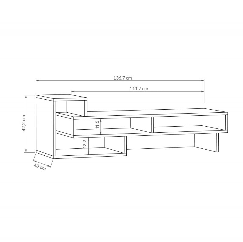 ТВ тумба TETRA Leve LEV00395