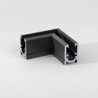 Mini Magnetic Коннектор угловой для накладного шинопровода (черный) 85179/00 4690389202469