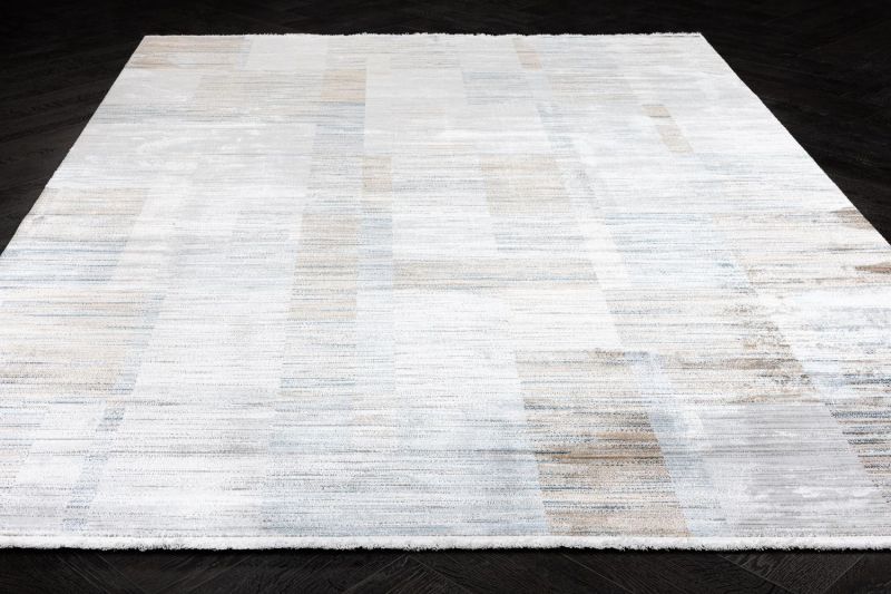 Турецкий ковер из полиэстера Carpet «PARKER» 2161A-LGRY-ANT 200 x 290 см фото 2
