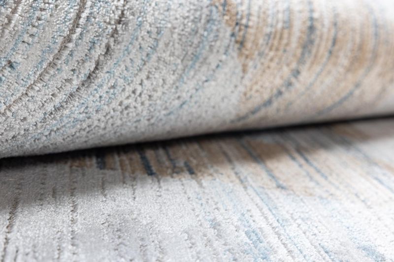 Турецкий ковер из полиэстера Carpet «PARKER» 2161A-LGRY-ANT 200 x 290 см фото 5