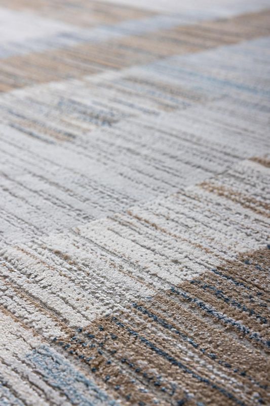 Турецкий ковер из полиэстера Carpet «PARKER» 2161A-LGRY-ANT 200 x 290 см фото 6