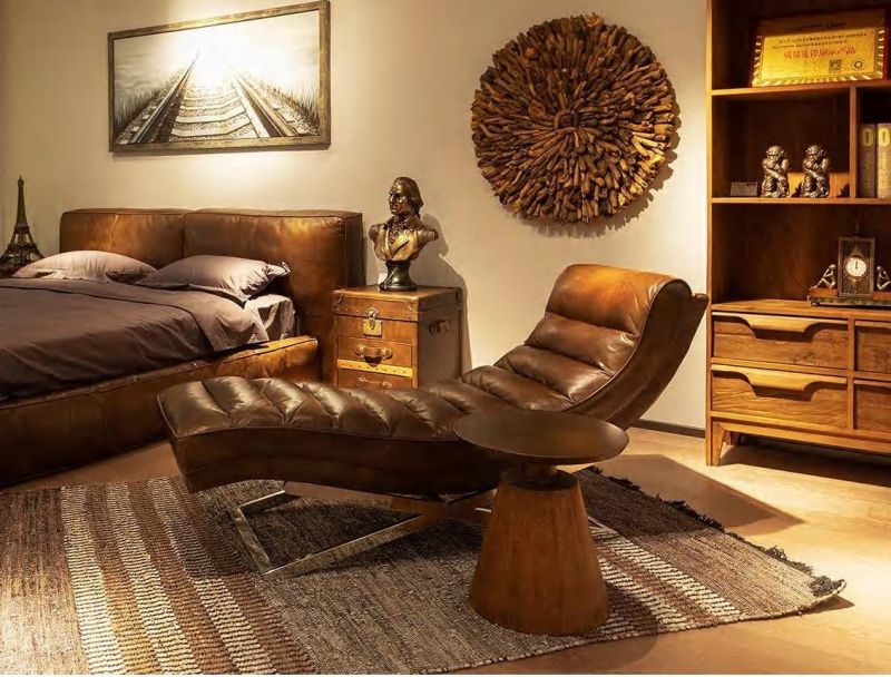 Кресло Sotogrande Chaise Lounge коричневое BD-3053717 фото 3