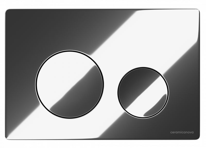Кнопка смыва Ceramica Nova Balance/Circle CN12-001CH, хром глянцевый фото 1