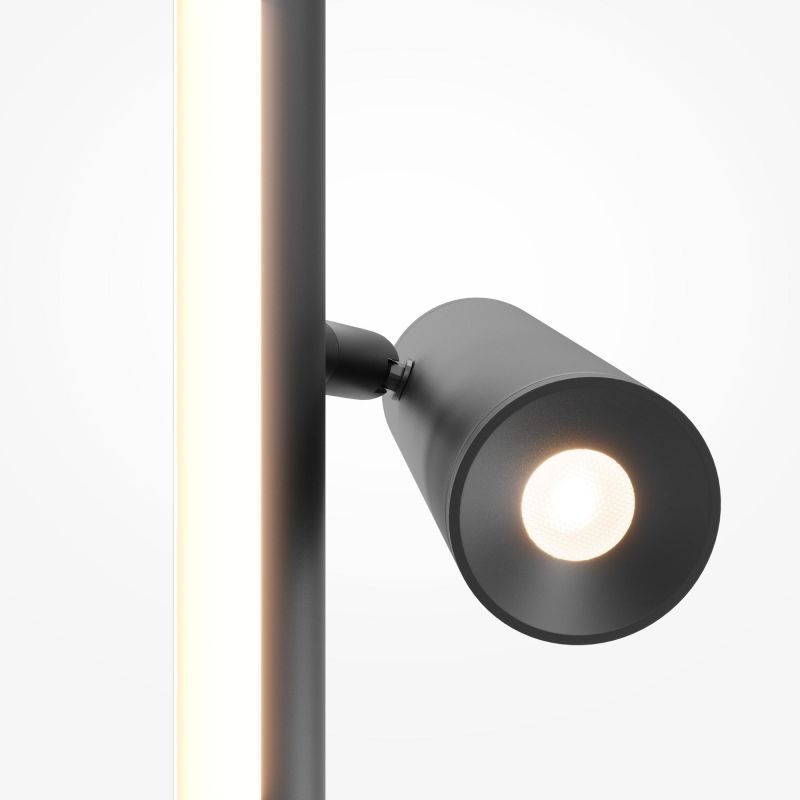 Напольный светильник (торшер) Maytoni Thin 14W LED 3000K 14W LED  3000K MOD395FL-L28B3K фото 4