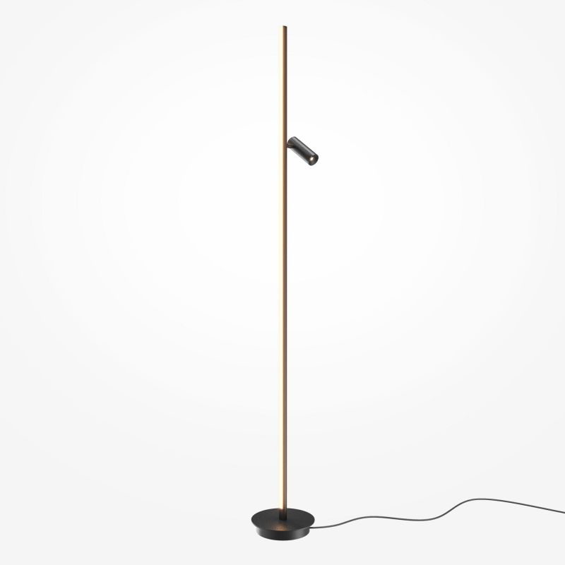 Напольный светильник (торшер) Maytoni Thin 14W LED 3000K 14W LED  3000K MOD395FL-L28B3K фото 5