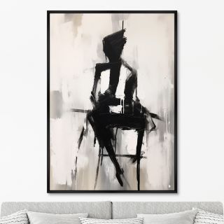 Репродукция картины ArtNoMore на холсте Those Two, No 2, 2024г.