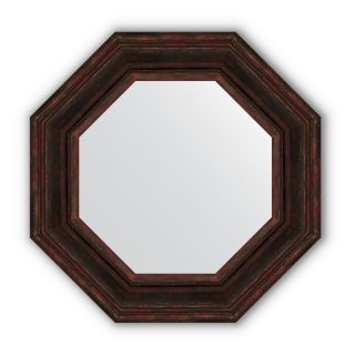 Зеркало в багетной раме Evoform Octagon BY 3826 темный прованс