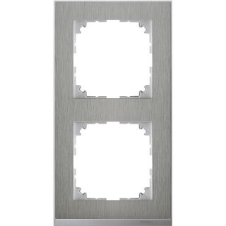 Рамка 2 поста Systeme Electric MERTEN M-PURE DÉCOR  BD-1493782