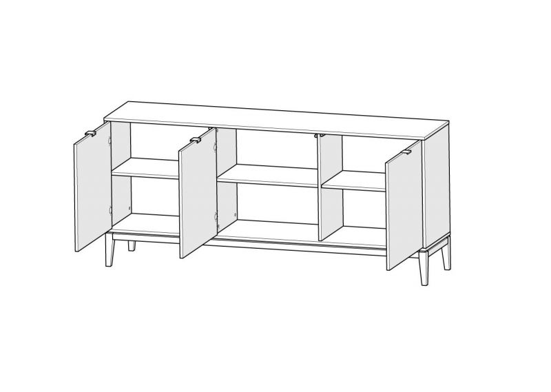 Тумба Ellipsefurniture Fjord FJ010102250101