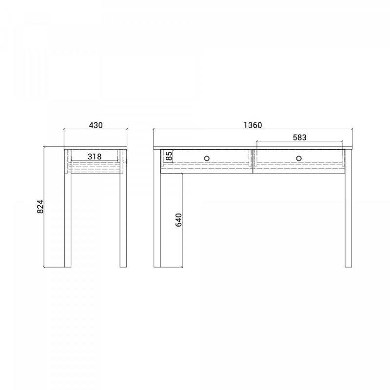 Консольный стол The IDEA BD-2373461