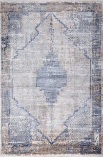 Турецкий ковер из полипропилена Carpet «STANFORD» 9817A-BEG-BLUE 160 x 230 см