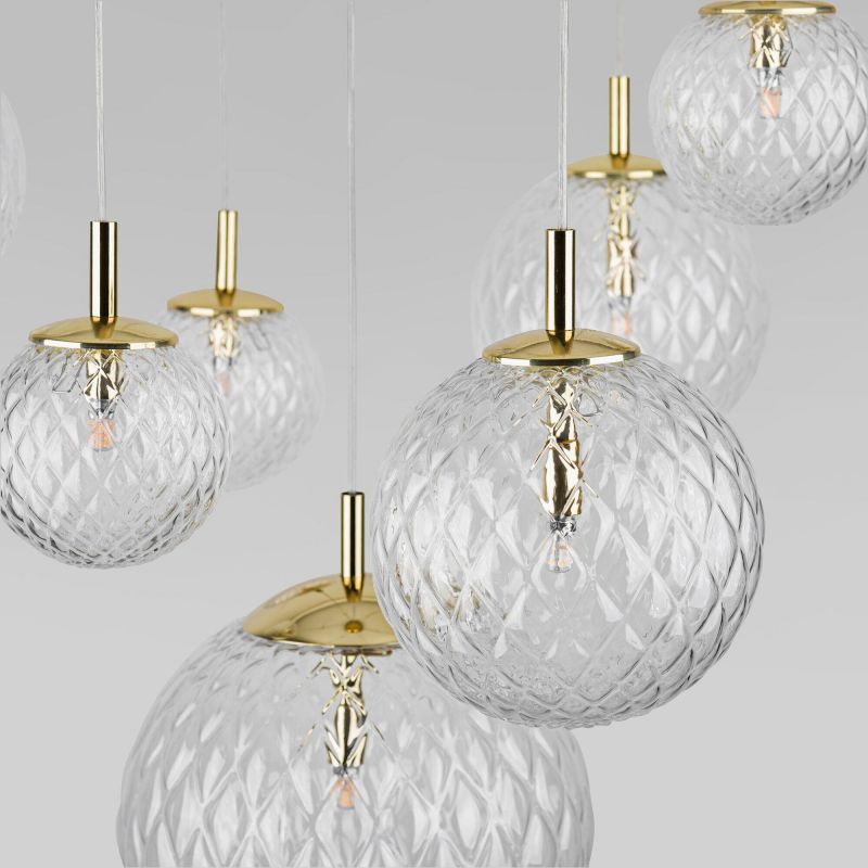 Подвесной светильник со стеклянными плафонами TK Lighting Cadix 8W G9 5901780546083 фото 3