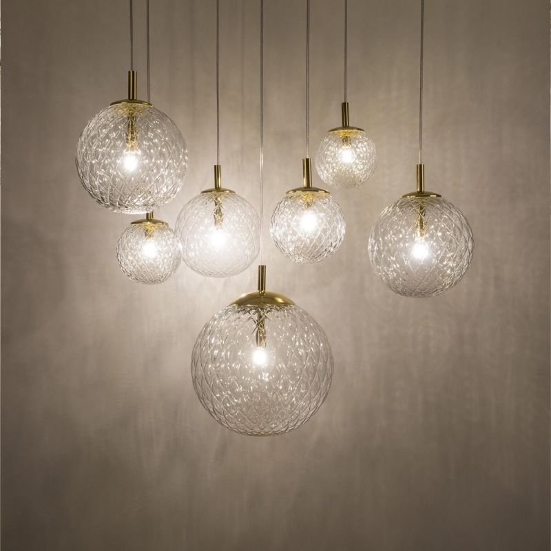 Подвесной светильник со стеклянными плафонами TK Lighting Cadix 8W G9 5901780546083 фото 4