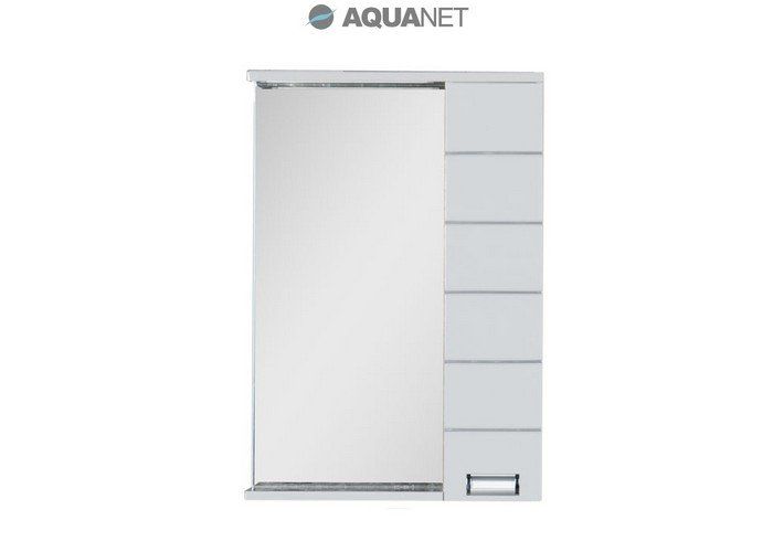 Зеркальный шкаф Aquanet Доминика 60 171918 белый