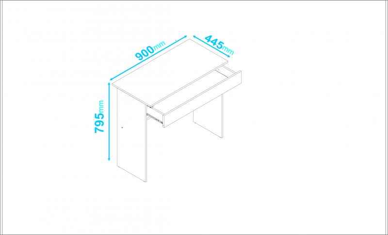 Стол Manhattan Comfort Desk BHO21-164 фото 4